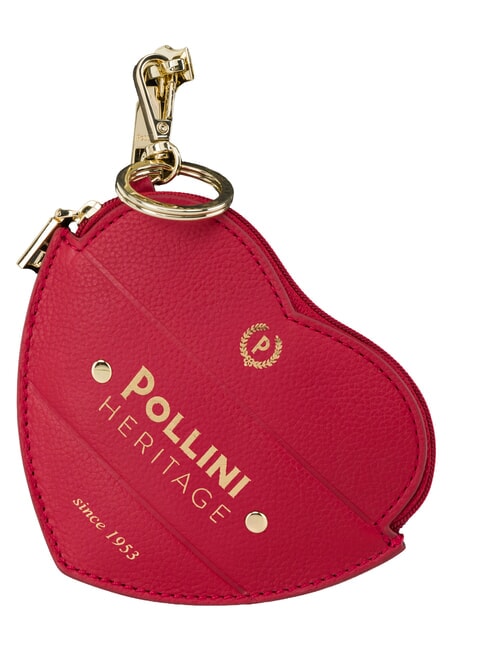 HERITAGE Backpack with front pocket and key ring black red - Women&rsquo;s Bags