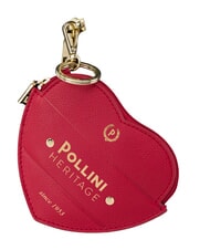 POLLINI HERITAGE Backpack with front pocket and key ring black red - Women&rsquo;s Bags - 5
