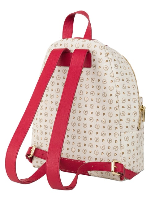 HERITAGE Backpack with front pocket and key ring red ivory - Women&rsquo;s Bags