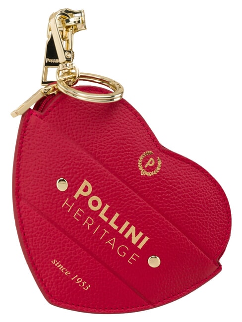 HERITAGE Backpack with front pocket and key ring red ivory - Women&rsquo;s Bags