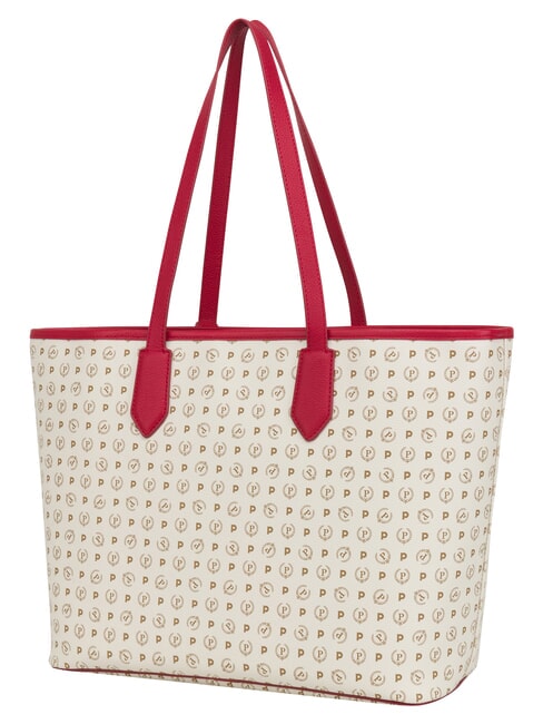 HERITAGE Shoulder shopping bag, with toiletry bag red ivory - Women&rsquo;s Bags