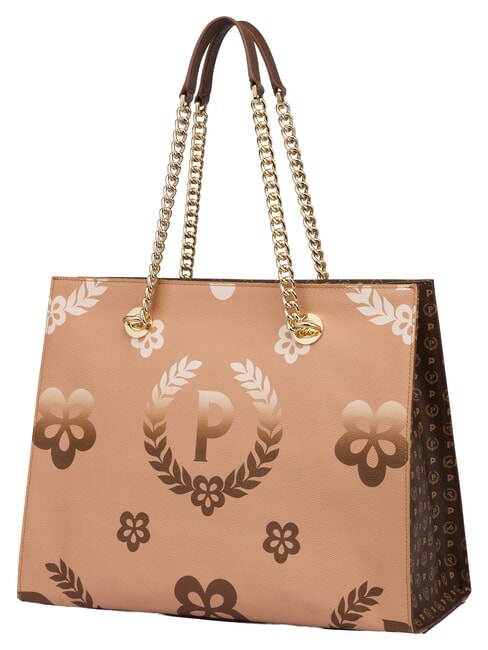 HERITAGE  Shopping bag with all over print brown / cream - Women&rsquo;s Bags
