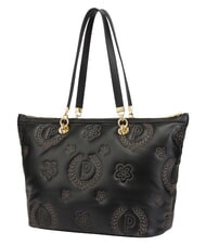 POLLINI HERITAGE Shoulder shopping bag Black - Women&rsquo;s Bags - 3