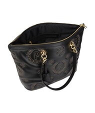 POLLINI HERITAGE Shoulder shopping bag Black - Women&rsquo;s Bags - 4
