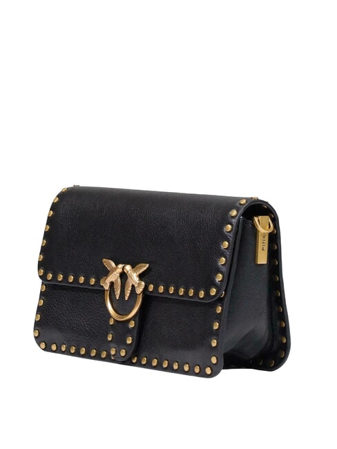 LOVE ONE SLOUCHY Mini shoulder bag black-antique gold - Women&rsquo;s Bags