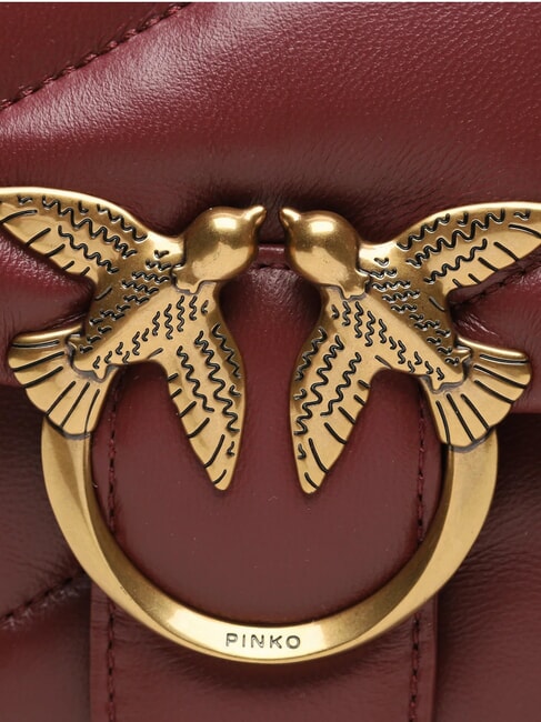 CLASSIC LOVE PUFF Nappa leather bag intense currant-antique gold - Women&rsquo;s Bags