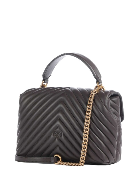 LOVE LADY PUFF Mini hand bag, with shoulder strap marasca brown-antique gold - Women&rsquo;s Bags