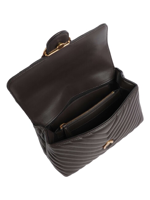 LOVE LADY PUFF Mini hand bag, with shoulder strap marasca brown-antique gold - Women&rsquo;s Bags