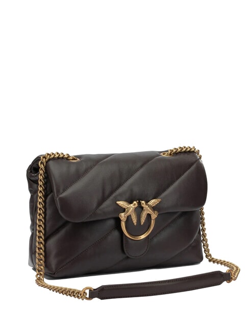 CLASSIC LOVE PUFF Nappa leather bag marasca brown-antique gold - Women&rsquo;s Bags