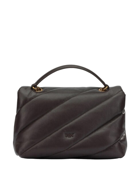 CLASSIC LOVE PUFF Nappa leather bag marasca brown-antique gold - Women&rsquo;s Bags