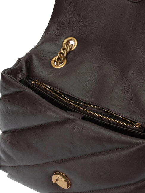 CLASSIC LOVE PUFF Nappa leather bag marasca brown-antique gold - Women&rsquo;s Bags