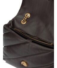 PINKO CLASSIC LOVE PUFF Nappa leather bag marasca brown-antique gold - Women&rsquo;s Bags - 4