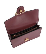 PINKO LOVE ONE CLASSIC Mini leather shoulder bag intense currant-antique gold - Women&rsquo;s Bags - 3