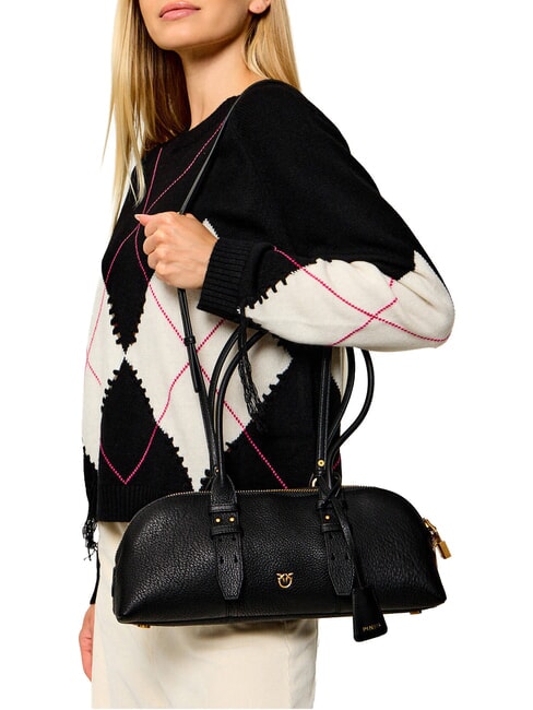 BOWLING Shoulder bag, with shoulder strap black-antique gold - Women&rsquo;s Bags