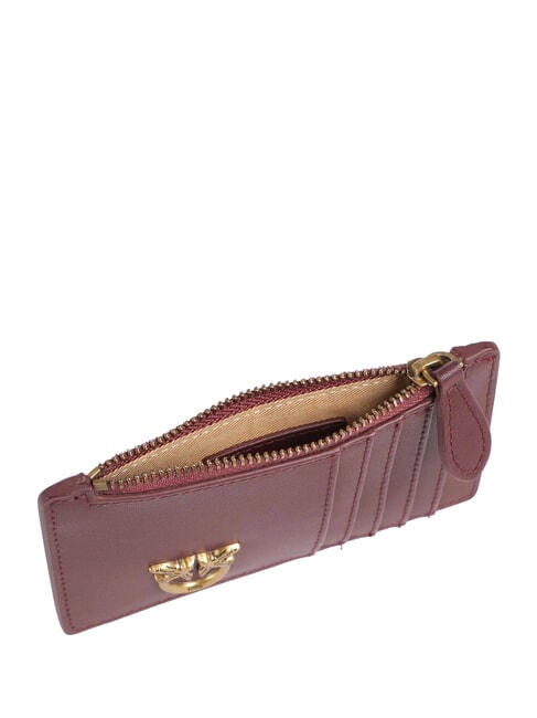 AIRONE Card holder / Coin purse intense currant-antique gold - Women&rsquo;s Wallets