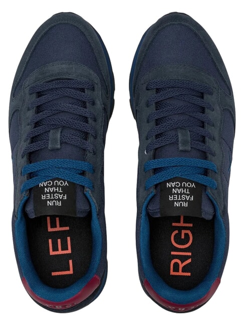 TOM SOLID Sneakers navy blue/burgundy - Men&rsquo;s shoes