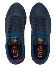 SUN68 TOM SOLID Sneakers navy blue/burgundy - Men&rsquo;s shoes - 3