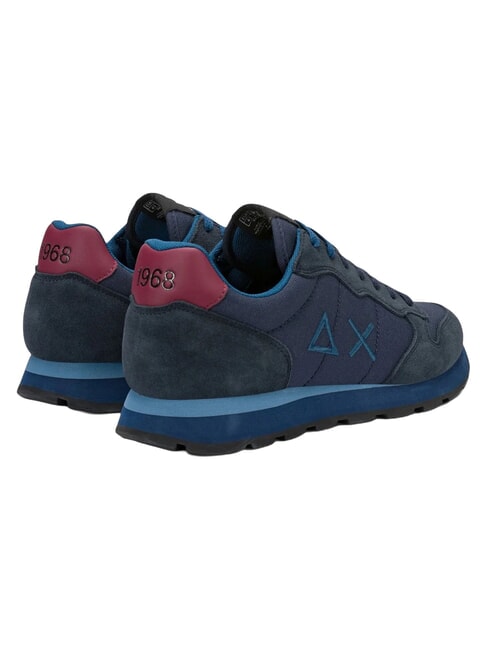 TOM SOLID Sneakers navy blue/burgundy - Men&rsquo;s shoes