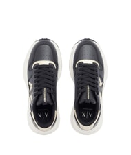 ARMANI EXCHANGE NIKY Sneakers black+pale gold - Women&rsquo;s shoes - 4