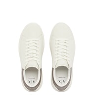 ARMANI EXCHANGE ACTION Leather sneakers off white+falcon - Men&rsquo;s shoes - 4