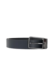 ARMANI EXCHANGE A|X Double-sided leather belt black/navy - Belts - 2