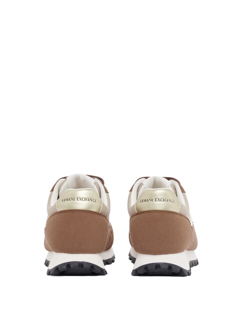 DROP MICROSUEDE Sneakers with side logo puppets + script - Women&rsquo;s shoes
