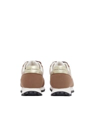 ARMANI EXCHANGE DROP MICROSUEDE Sneakers with side logo puppets + script - Women&rsquo;s shoes - 3