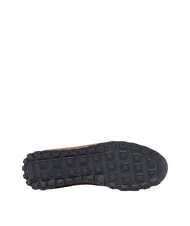 ARMANI EXCHANGE DROP MICROSUEDE Sneakers with side logo puppets + script - Women&rsquo;s shoes - 5