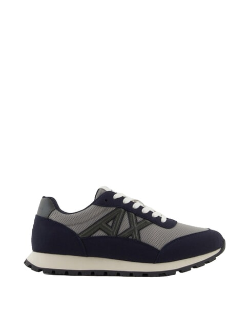 DROP MICROSUEDE Sneakers with contrasting logo falcon+licorice - Men&rsquo;s shoes