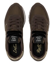 SUN68 ALLY SILVER GOLD Sneakers Brown - Women&rsquo;s shoes - 3