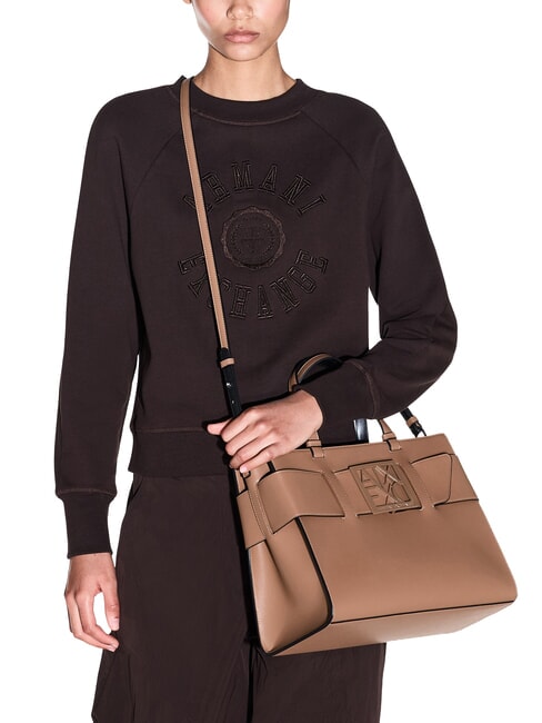 A|X BUCKLE Hand shopper, with shoulder strap puppets - Women&rsquo;s Bags