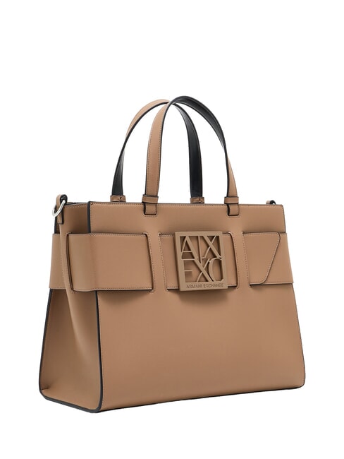A|X BUCKLE Hand shopper, with shoulder strap puppets - Women&rsquo;s Bags
