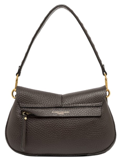 HELENA ROUND Leather shoulder bag, with shoulder strap expressed - Women&rsquo;s Bags