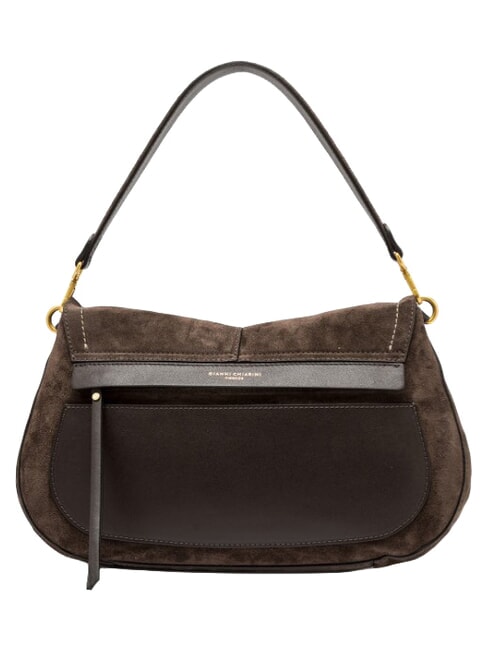 HELENA ROUND Leather shoulder bag mocha - Women&rsquo;s Bags