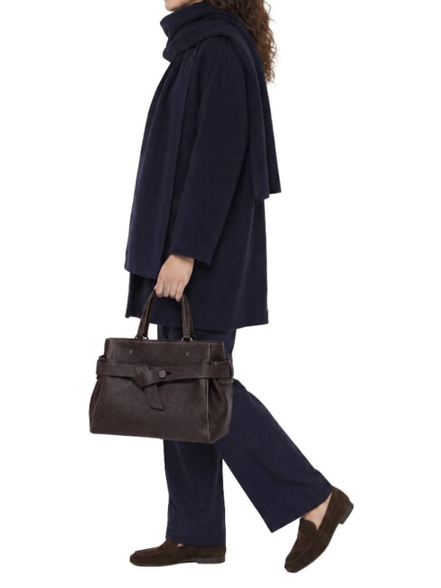 MIRANDA Leather handbag, with shoulder strap expressed - Women&rsquo;s Bags