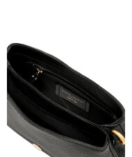GIANNI CHIARINI HELENA ROUND Leather shoulder bag, with shoulder strap Black - Women&rsquo;s Bags - 4