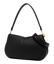GIANNI CHIARINI HELENA ROUND Leather shoulder bag, with shoulder strap Black - Women&rsquo;s Bags - 3
