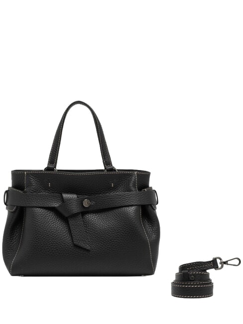 MIRANDA Leather handbag, with shoulder strap Black - Women&rsquo;s Bags