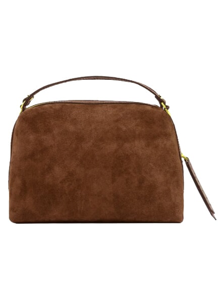 ALIFA Handbag with shoulder strap, in leather cognac - Women&rsquo;s Bags