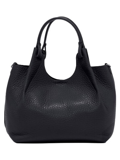 DUA Shoulder bag, in leather night - Women&rsquo;s Bags