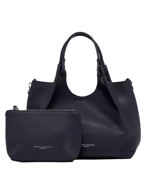 DUA Shoulder bag, in leather night - Women&rsquo;s Bags