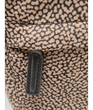 BORBONESE B-CLUB Mini shoulder bag OP / NATURAL / BLACK - Women&rsquo;s Bags - 3