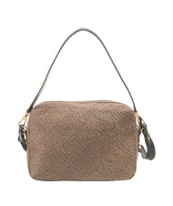 BORBONESE B-CLUB Shoulder bag, with shoulder strap OP / NATURAL / BLACK - Women&rsquo;s Bags - 4