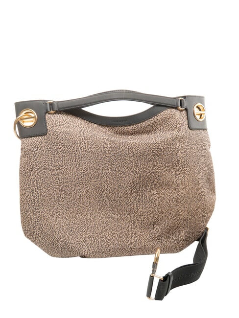 LONDON Handbag, with shoulder strap OP / NATURAL / BLACK - Women&rsquo;s Bags