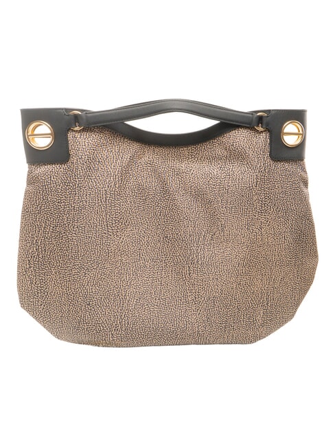 LONDON Handbag, with shoulder strap OP / NATURAL / BLACK - Women&rsquo;s Bags