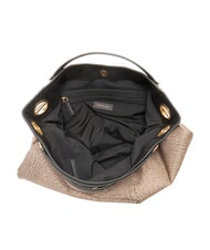 BORBONESE LONDON Handbag, with shoulder strap OP / NATURAL / BLACK - Women&rsquo;s Bags - 5