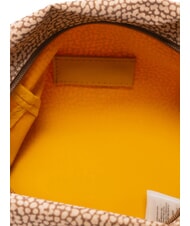 BORBONESE B-CLUB Beauty case with wristband beige - Beauty Case - 4