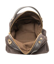BORBONESE SEXY Handbag, with shoulder strap coffee"/ebony - Women&rsquo;s Bags - 4