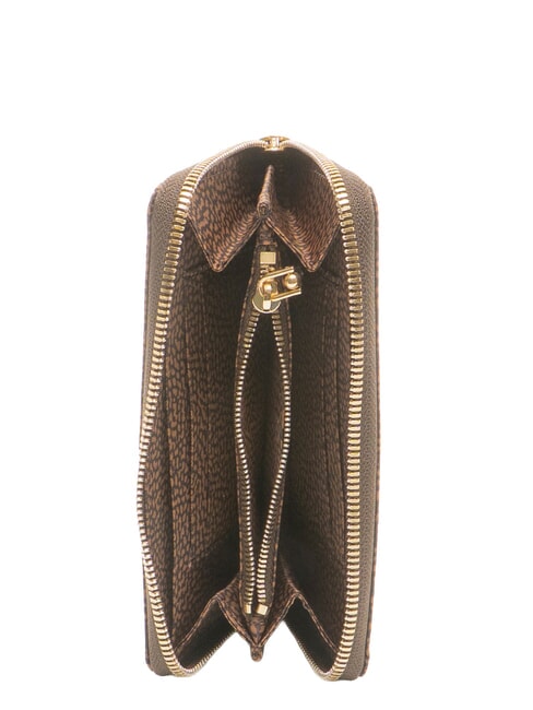B-CLUB Large zip-around wallet chestnut - Women&rsquo;s Wallets