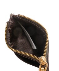BORBONESE B-CLUB Card holder with coin purse chocolate - Women&rsquo;s Wallets - 3